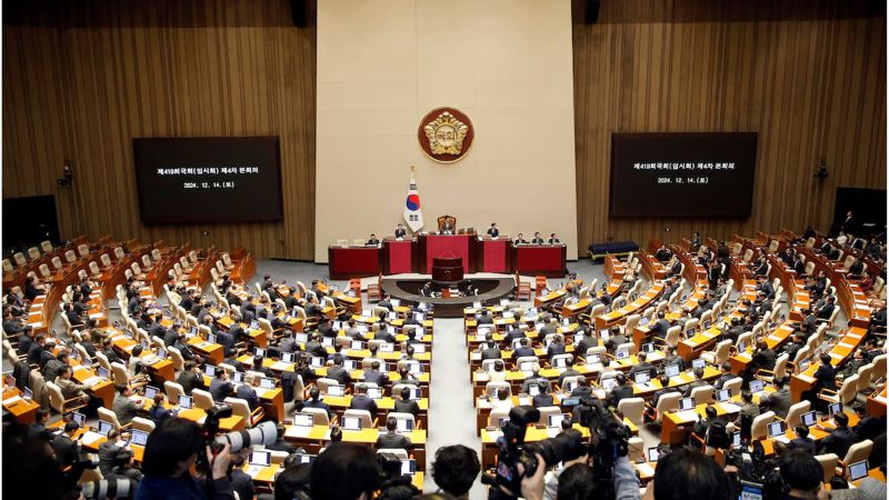 শেষ রক্ষা হল না দক্ষিণ কোরিয়ার প্রেসিডেন্টের